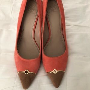 Tory Burch Suede Heels